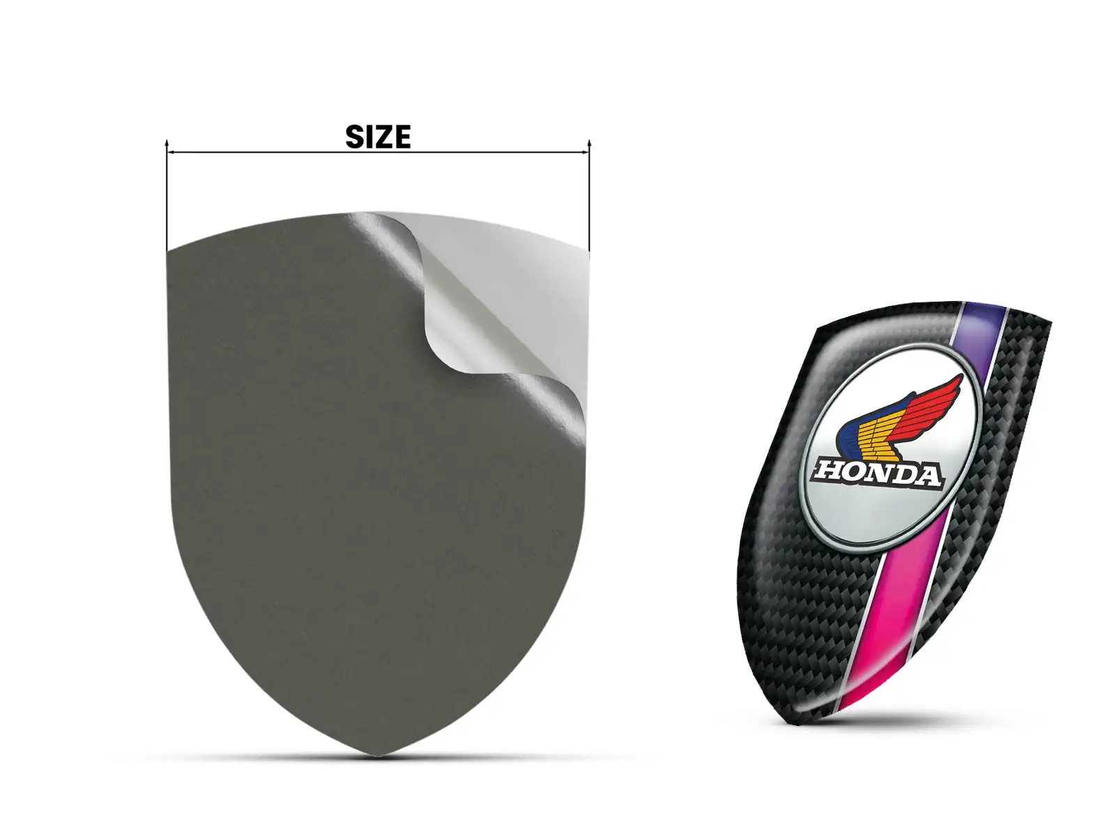 Honda Emblemas Auto Personalizados Resistentes Universal